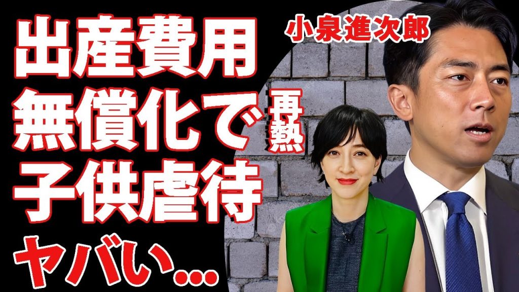 小泉進次郎が"出産費用の無償化"を掲げるも妻・滝川クリステルの子供虐待問題が再熱...0歳児と4歳の子供を持つ政治家が妻の存在すらも裏目に出る現在...総裁選絶望の実態に驚きを隠せない...
