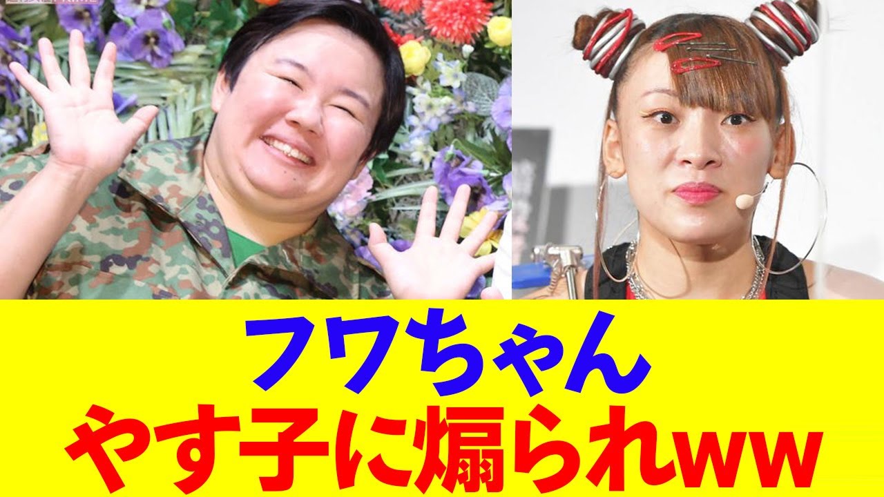 【悲報】やす子「フワちゃん、見てる〜？www」
